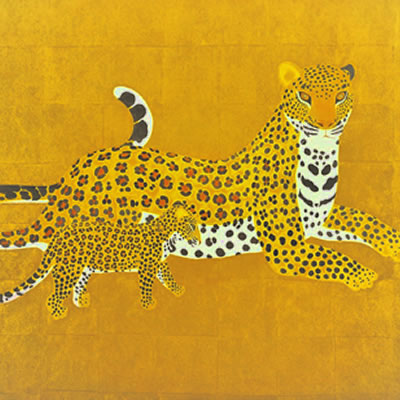 「豹母子」