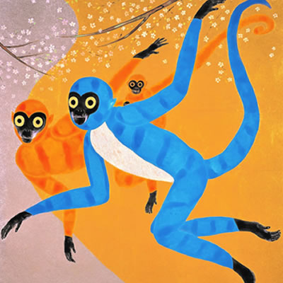 「親子猿」